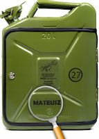 Dodatkowa naklejka do kanister barek