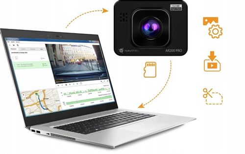 Wideorejestrator Navitel AR200 PRO FHD + 64GB na Arena.pl