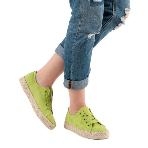 Zielone Trampki Espadryle r.38 na Arena.pl