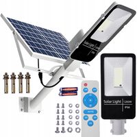 Lampa uliczna Solar 1200 W 120000 lm zasilanie solarne