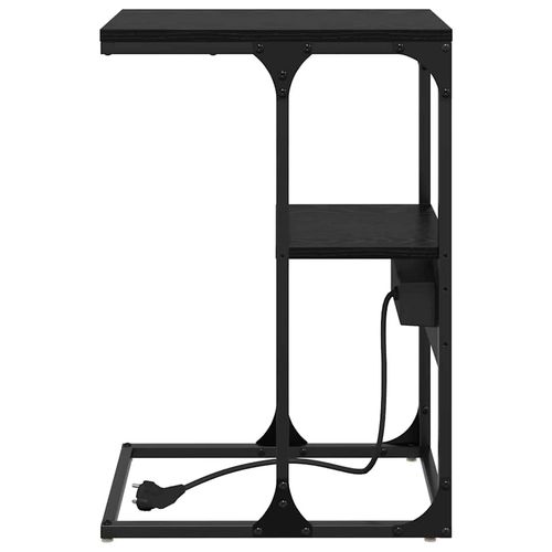 Szafka Nocna z szufladą Czarny dąb 41.5 x 26 x 60.5 cm na Arena.pl