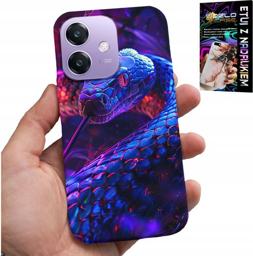 ETUI DO OPPO A60 5G - WĄŻ KOBRA GRZECHOTNIK GADY CASE + FOLIA na Arena.pl