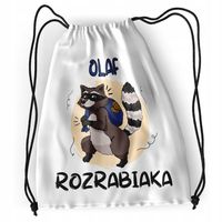 Plecak Sportowy Szkolny Dla Olafa Syna Dziecka Z Nadrukiem Ze Zdjęciem