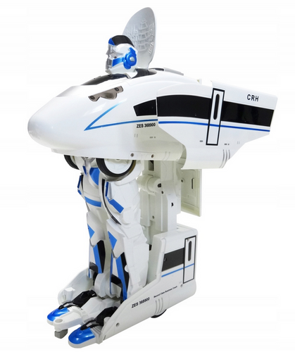 Robot Pociąg Transformacja Mech Bojowy Pilot na Arena.pl