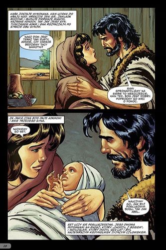 Biblia komiks Sergio Cariello na Arena.pl