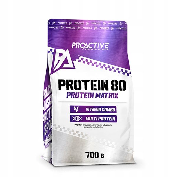 ProActive Protein 80 Białko 700g VANILLA CREAM zdjęcie 3