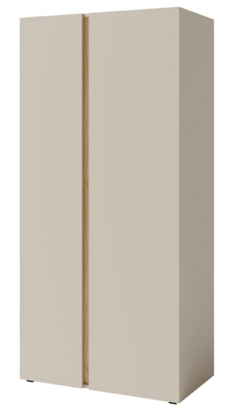 Szafa 2D Do Pokoju Młodzieżowego Piaskowy Beż 90 cm LENA MB - 2 Kolory zdjęcie 1