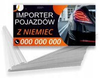 Wizytówki firmowe 100szt DUŻO WZORÓW do wyboru IMPORER POJAZDÓW