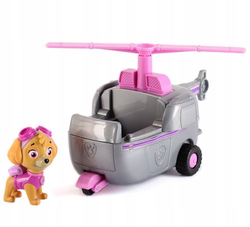 PSI PATROL SKYE FIGURKA POJAZD HELIKOPTER RUCHOMY na Arena.pl