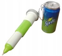 1 2419 Brelok do kluczy Sprite Citron Lemon Puszka Napój Długopis Gadżet Refresh