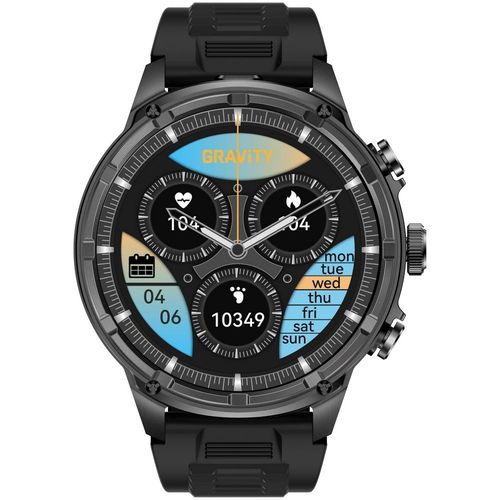 smartwatch gravity czarny pasek + bransoleta gt41-1 na Arena.pl