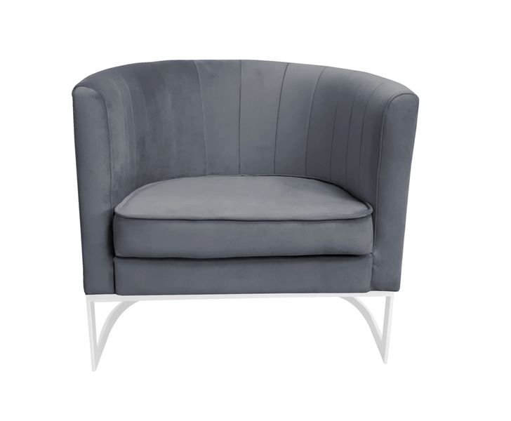 Fotel Glamour podstawa biała BL14 zdjęcie 3