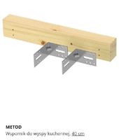 IKEA METOD Wspornik do wyspy kuchennej 40 cm | 202.984.05