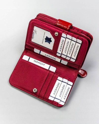 duży, pojemny portfel damski ze skóry ekologicznej - 4u cavaldi na Arena.pl