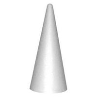 stożek styropianowy 25cm  6szt.
