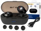 SŁUCHAWKI BEZPRZEWODOWE BLUETOOTH POWERBANK ZESTAW