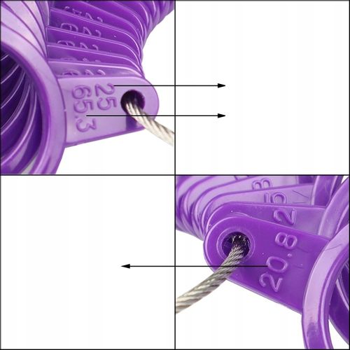 Miara JUBILERSKA do PIERŚCIONKA Trzpień ZESTAW PL na Arena.pl