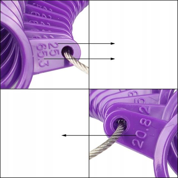 Miara JUBILERSKA do PIERŚCIONKA Trzpień ZESTAW PL zdjęcie 10