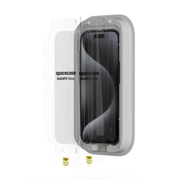 Spacecase Quickfit Glass Iphone 15 Pro zdjęcie 14