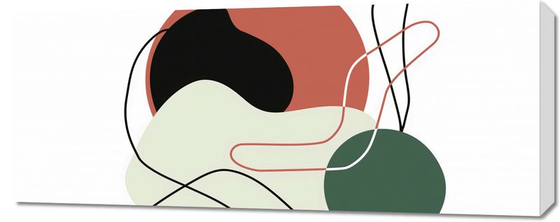 Obraz 100x40cm Płaszczyzny zdjęcie 1