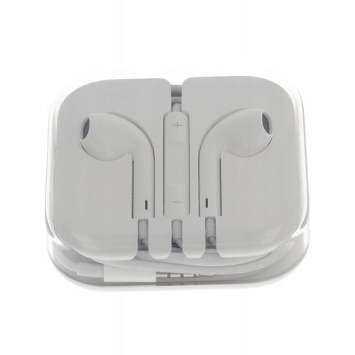 Słuchawki Apple iPhone EarPods Jack 3.5mm (MD827ZM/A) ORYGINALNE na Arena.pl