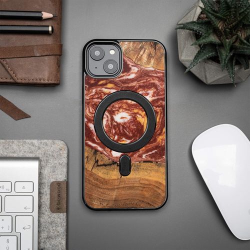 etui bewood unique na iphone 14 plus - planets - mars z magsafe na Arena.pl
