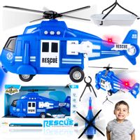 Helikopter Policja 1:16 Światło i Dźwięk