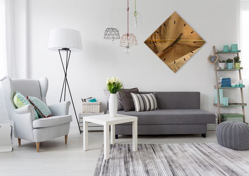 Zegar Ścienny - Płótno Strzała - 60X60 Cm - C3Ad60X60-2216 na Arena.pl