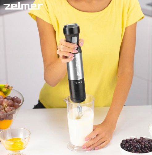 BLENDER RĘCZNY ZELMER KUCHENNY WIELOFUNKCYJNY MIKSER ROBOT TURBO 1800W na Arena.pl