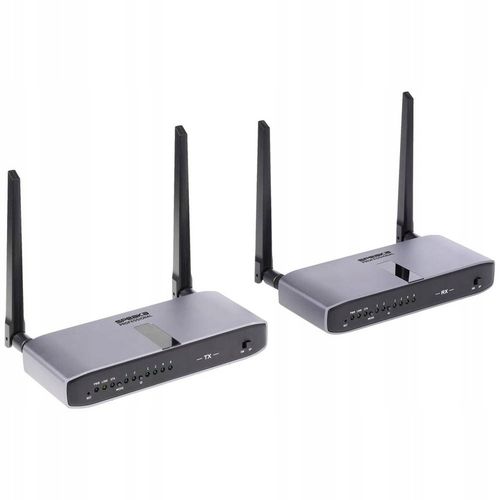 Zestaw transmisji radiowej HDMI 150m 5GHz SpeaKa Professional SP-HWE-800 na Arena.pl