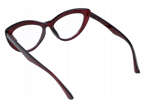 Kocie oczy Antyrefleks Zerowki okulary Brązowe na Arena.pl