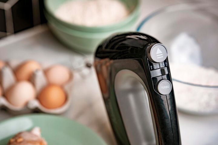 Mikser ręczny Robot kuchenny 750W 5 biegów + TURBO 4 Mieszadła Wolny start zdjęcie 3