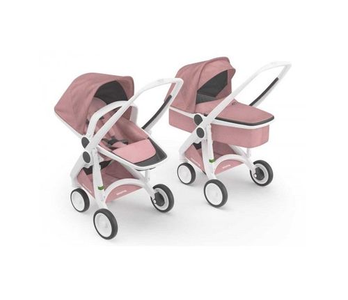 Wózek Greentom Reversible white - pink na Arena.pl