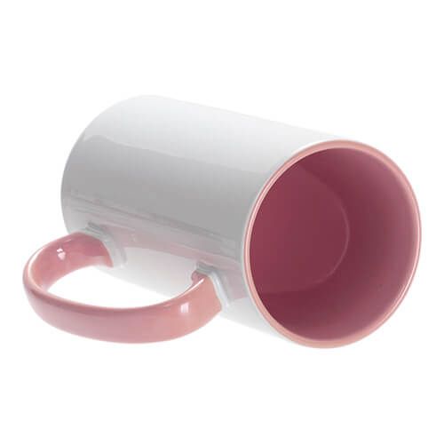 Kubek Funny 380 ml do sublimacji - różowy zdjęcie 3
