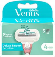 Venus Deluxe Smooth Sensitive, 4 wkłady do maszynki
