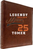 ALBUM NA ZDJĘCIA PREZENT NA URODZINY Z NADRUKIEM