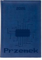 Kalendarz Planer A4 2026 TERMINARZ TWÓJ TEKST IMIĘ GRAWER DLA INFORMATYKA