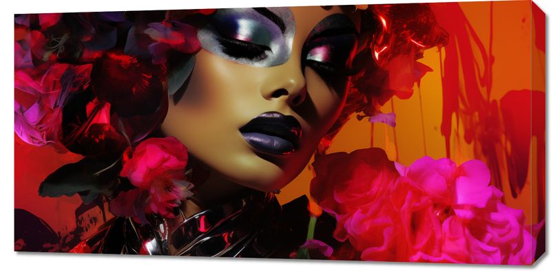 Obraz 100x50cm Kwiecista Diva zdjęcie 1