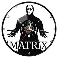 Zegar ścienny z płyty winylowej Matrix 87.14