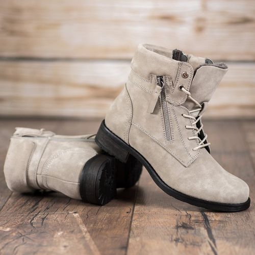 Beżowe Botki r.40 na Arena.pl