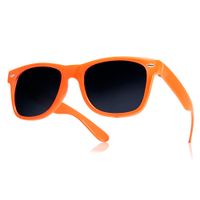 Okulary przeciwsłoneczne WAYFARER nerdy kujonki # POMARAŃCZOWE