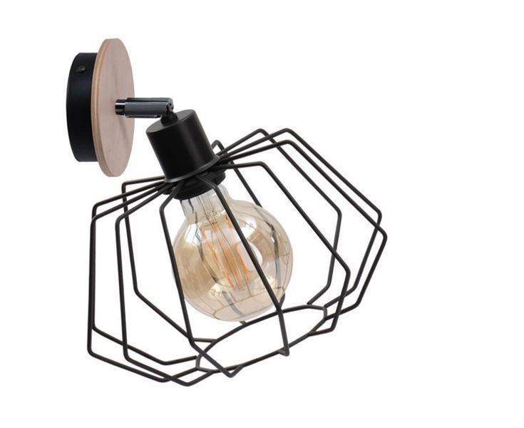 Kinkiet 1xE27 SOHO WOOD zdjęcie 1