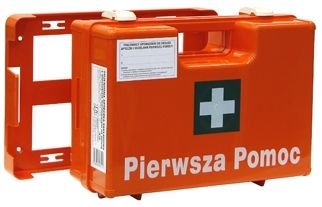 Apteczka Pierwszej Pomocy Przemysłowa Zakładowa + Wieszak na Arena.pl