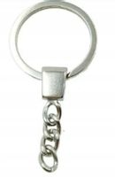 1 2400 Kółeczko do Kluczy do Breloczka z Łańcuszkiem DIY