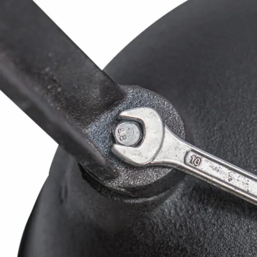 KOCIOŁEK ŻELIWNY GARNEK MYŚLIWSKI 8L NA OGNISKO CIĘŻKI + GRATIS zdjęcie 9