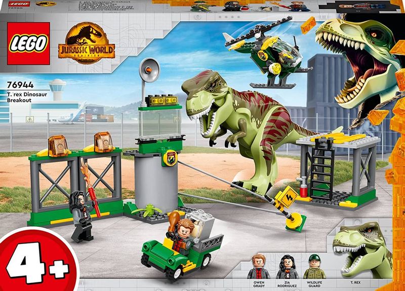 LEGO Jurassic World Ucieczka tyranozaura 76944 na Arena.pl