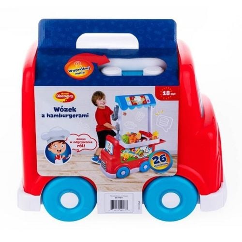 Wózek z hamburgerami na Arena.pl