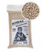 PELLET ŻWIREK EKO ŚCIÓŁKA | dla kota królika gryzoni DREWNIANY jasny | 10L