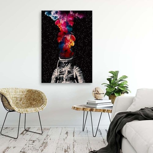 Obraz na płótnie – Canvas, Astronauta i kolory 40x60 na Arena.pl