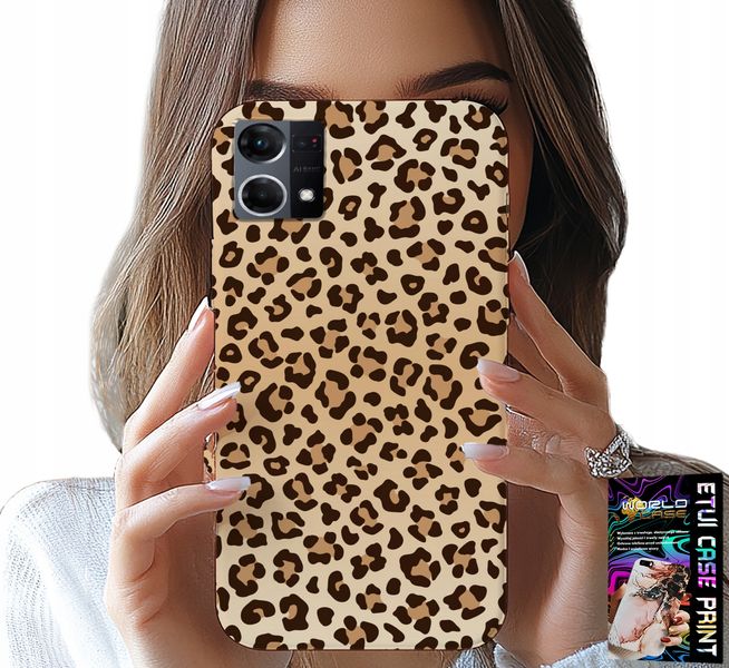 ETUI DO OPPO RENO7 4G - PLECKI W PANTERKĘ MODNE KOBIECE WZORY zdjęcie 1